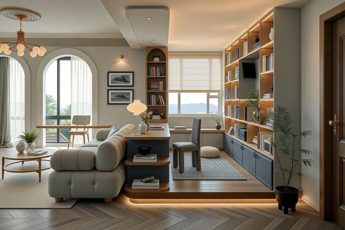 风水卧室嫩否改造成兼具休息与学习的书房？