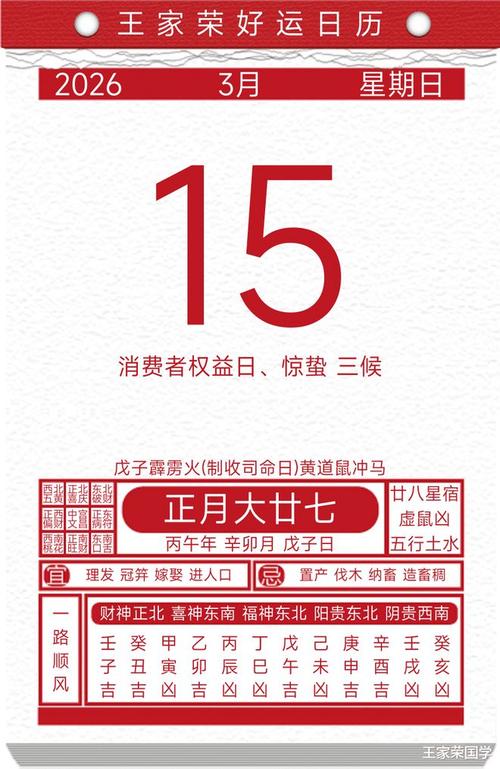 2026年3月15日黄历上适合安装橱柜吗？