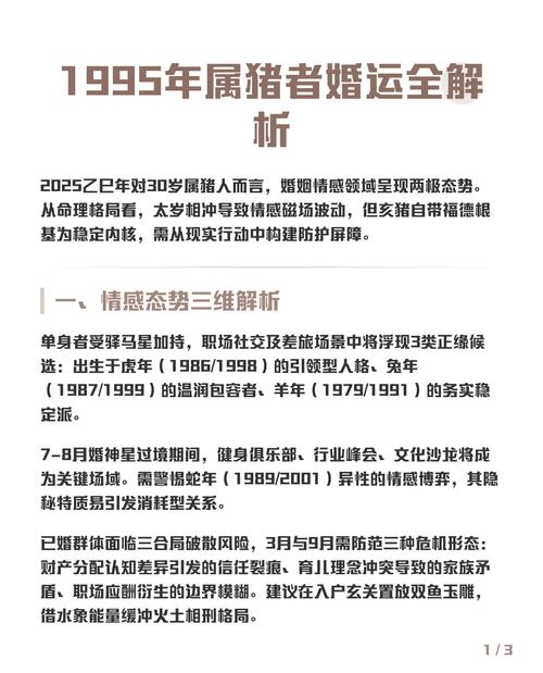 1995年属什么命？95年猪年五行属什么？