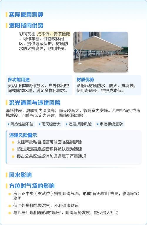 安装雨棚会对住宅风水产生哪些不利影响？