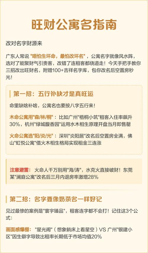 公寓名字中包含风水元素，这样的命名方式真的有讲究吗？